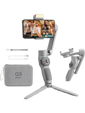 Zhiyun Smooth Q3 Combo, Handheld 3-Axis Smartphone Gimbal